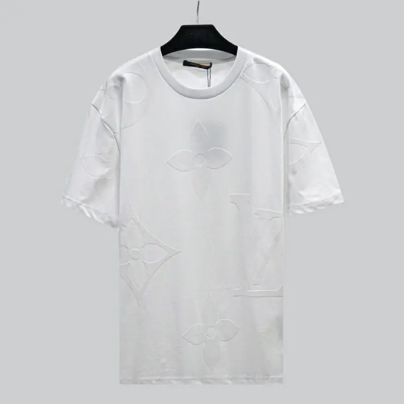 louis vuitton lv t-shirt manches courtes pour unisexe s_12372bb